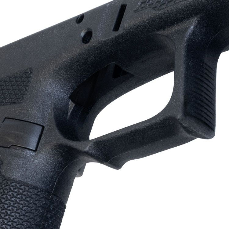 Extreme double-undercut trigger guard for a higher grip